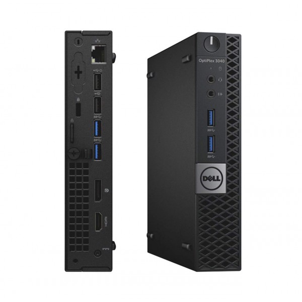 Dell Optiplex 3040 Tiny Refurbished Grade A (Windows 11 Pro x64,Intel Core i3-6100T,8 GB,256 GB SSD,Intel HD Graphics,Displayport,VGA,USB 2.0)