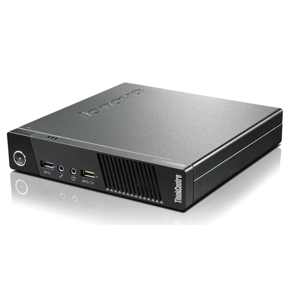 Lenovo Thinkcentre M93 Tiny i5 Refurbished Grade A (Windows 10 Pro x64,Intel Core i5 4570, 4GB DDR3, 240 SSD, Intel HD Graphics,DVD-RW,VGA,USB 2.0)