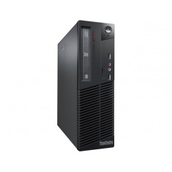 Lenovo Thinkcentre M70e SFF Refurbished Grade A (Windows 10 Pro x64,Intel Core 2 Duo E5700,2 GB (Max Supported 8GB RAM) ,120 GB SSD,Intel HD Graphics,DVD-RW,VGA,USB 2.0)